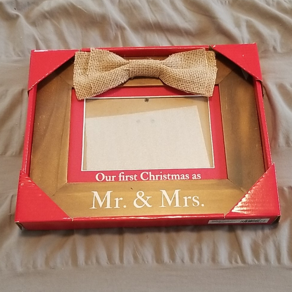 Our First Christmas as Mr. And Mrs.